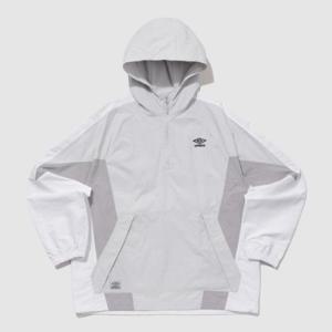 엄브로후드티 TQT UQ123CWT31-WGR 팝러쉬 컬러블럭 후드 아노락 / WHITE GREY