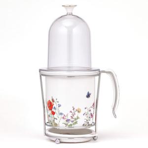 [골든벨]야생화 물받이(대)수저통+뚜껑