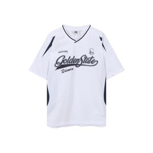 [엔비에이]남녀공용 엔비에이 [NBA] 블록 레터링 반팔 피스테 N262TS033P