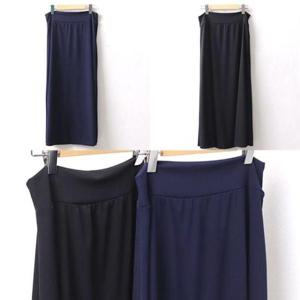 여성의류 빅사이즈 A라인 아이스 스커트 밴딩 쿨 치마 DWW8870