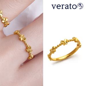 *설레이는봄특가*[GS신상] 베라토 24K순금 나비 컷팅 볼 반지 1.875g
