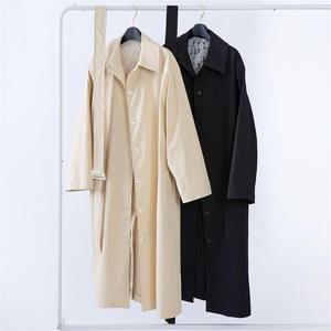 [강물처럼]빅사이즈사랑해요 E064L104 레스벨티드트렌치코트 CM