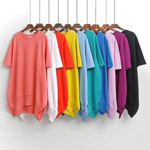 [강물처럼]빅사이즈사랑해요 E172L105 라운드오아시스반팔티 BQ