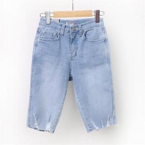 [강물처럼]빅사이즈사랑해요 9833L106 쫀쫀스판구제 5부연청 LO