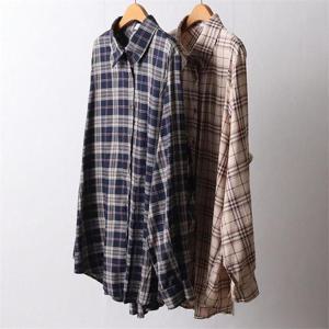 [강물처럼]빅사이즈사랑해요 F623L111 토르체크베이직남방 DL (7