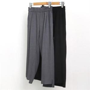 [강물처럼]빅사이즈사랑해요 6607L202 8부 언발 밴딩 슬랙스 MN