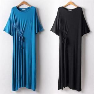 [강물처럼]위쉬몰 RA 실키루즈스트링원피스(F041H206) 빅사이즈