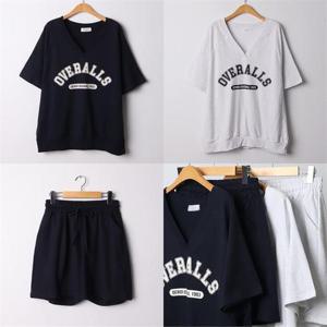 [강물처럼]위쉬몰 DL 오리지날V넥팬츠투피스(I898H207) 빅사이즈