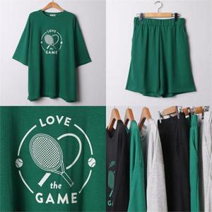 [강물처럼]위쉬몰 RA 테니스프린팅투피스(I882H207) 빅사이즈 (8