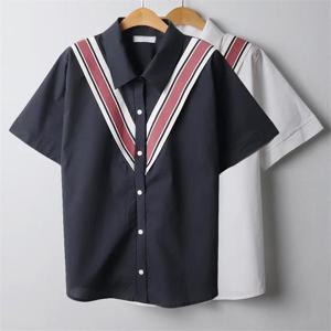 [강물처럼]위쉬몰 BE 브이요꼬코튼반팔셔츠(J226H208) 빅사이즈