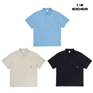 MOTION FREE 모션프리 남성 반팔 우븐 폴로 티셔츠 DMM23266