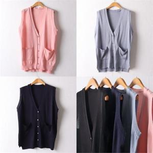 [강물처럼]위쉬몰 EB 투포켓롱니트베스트(I363H208) 빅사이즈 (8