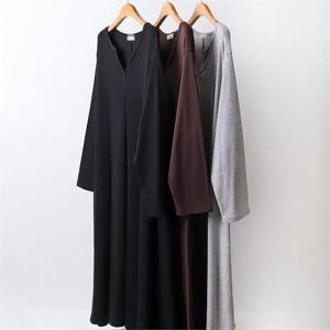 [강물처럼]빅사이즈사랑해요 F828L210 망고앞트임기모원피스 RA