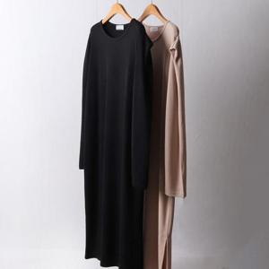 [강물처럼]빅사이즈사랑해요 F752L312 소프트스트랩롱원피스 DL