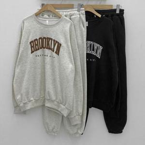 [강물처럼]빅사이즈사랑해요 Q315L312 브룩자수이지바지투피스 G