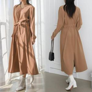 [강물처럼]위쉬몰 WB 아키브이벨티드원피스(Q381H401) 빅사이즈