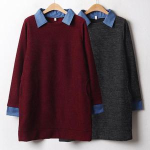 [강물처럼]위쉬몰 MN 청카라사카리바롱니트(B716H312) 빅사이즈