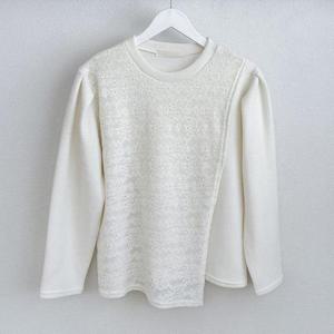 [강물처럼]아이우먼 엘시레이스랩블라우스 BNQ412M401 빅사이즈