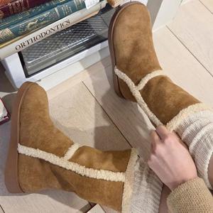 [디자이어로즈][디자이어로즈] 여자 방한부츠 털부츠 미들부츠 (