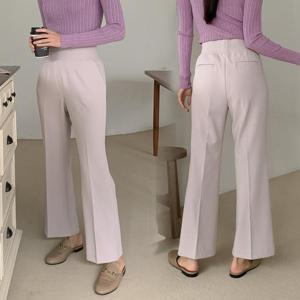 [강물처럼]위쉬몰 LT 엘밴드스판부츠컷팬츠(Q508H401) 빅사이즈