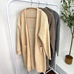 [강물처럼]빅사이즈사랑해요 J917L401 데일리핏오픈롱가디건 JJ