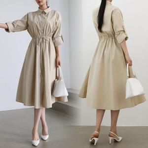 [강물처럼]위쉬몰 WB 솔라오픈훌스냅원피스(Q527H401) 빅사이즈