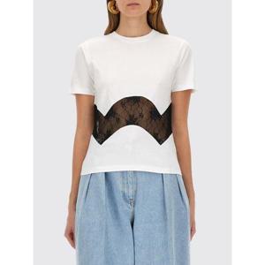 니나리찌 반팔 티셔츠 25AJTO014CO1104 U1000 White