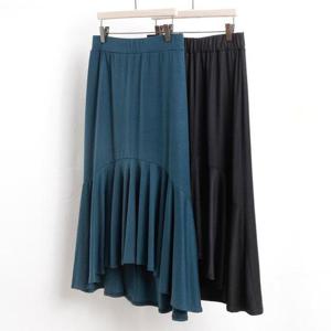 [강물처럼]빅사이즈사랑해요 2352L403 훌프릴롱스커트 MN (13846