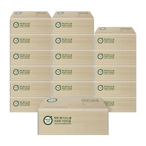 깨끗한나라 뽑아쓰는 대나무 키친타월 100매 x 6 x 3