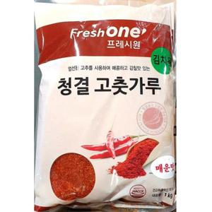 김치용고추가루 김치용 굵은 청양 고춧 가루 매운 고추 업소용 1kg