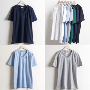 [강물처럼]위쉬몰 PC 30수브이넥반팔티(w045H403) 빅사이즈 (139