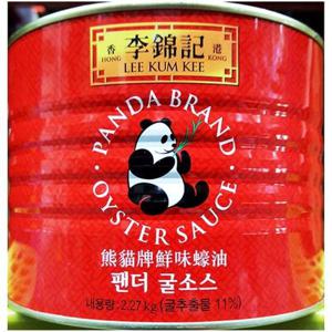 올리브유 업소용 식자재 이금기 팬더굴소스 실온보관 2.2Kg