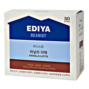 식용품 이디야)비니스트 바닐라라떼 30T