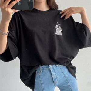 [강물처럼]아이우먼 소뉴캐릭터나염반팔티 NMQ751M403 빅사이즈