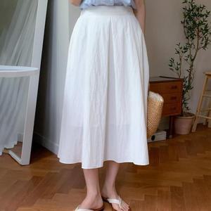 [강물처럼]아이우먼 에이플레어롱스커트 BEP277M403 빅사이즈 (1