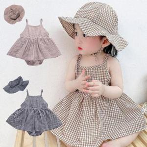 신생아바디슈트세트 시어서커 민소매 바디슈트 모자세트 204409