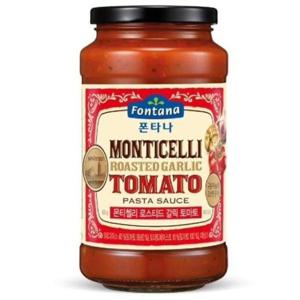 폰타나 몬티첼리 로스티드 갈릭 토마토 파스타소스 60