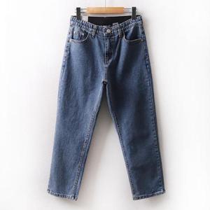 [강물처럼]아이우먼 피그먼트워싱일자진 MD8420M403 빅사이즈 (1