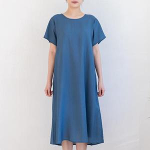 [강물처럼]아이우먼 베이직인견롱원피스 BZE049M403 빅사이즈 (1