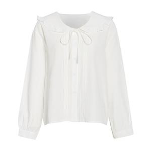 [제이제이 지고트]프릴리본 블라우스 GP4N0BL401