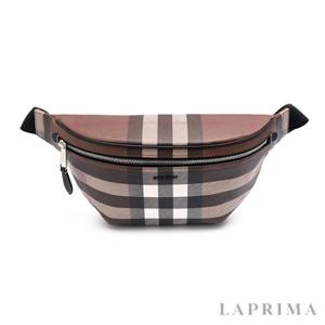 [BURBERRY] 버버리 브라운 체크 로고 범 백 8052806
