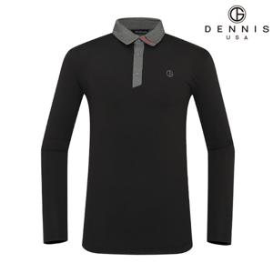 [무료배송][DENNIS] 남성)요꼬에리 배색포인트 긴팔티_NAOSMTS002