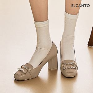 엘칸토 마쯔 여성 홀스빗 펌프스 7cm LCWD33M339