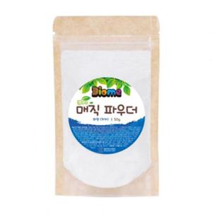 키즈맘아트 미술놀이 디오메 에코 매직 파우더 50g 파랑 (치자)