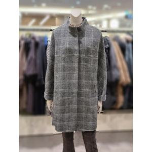 [트리아나][트리아나] 소고 차이나넥 체크코트TE4HA03 (P0030228