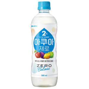 [롯데칠성음료] [H]이프로 아쿠아 제로 500ml 24입