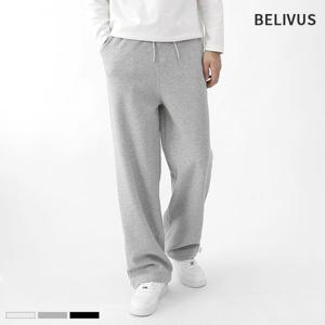 빌리버스 남자 와이드 팬츠 BJJ040 기모 스트링 트레이닝 바지