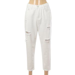 [페이지플린]컬러 워싱 찢 배기 청바지 (F4APT023)