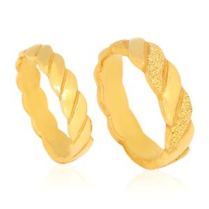 [골드모아] 여자 순금 반지 3.75g 24K [웨이브 라인]