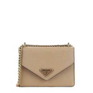 [프라다] 24SS (1BD200 2EDV CAMMEO) 여성 사피아노 삼각로고 숄